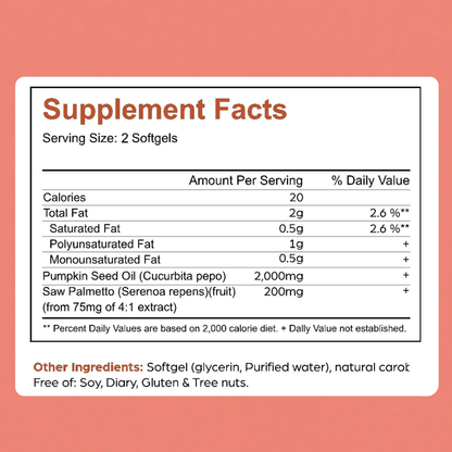 Pumpkin Seed Oil Capsules